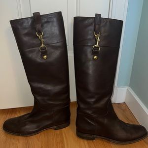 Coach Knee High Boots size 7B